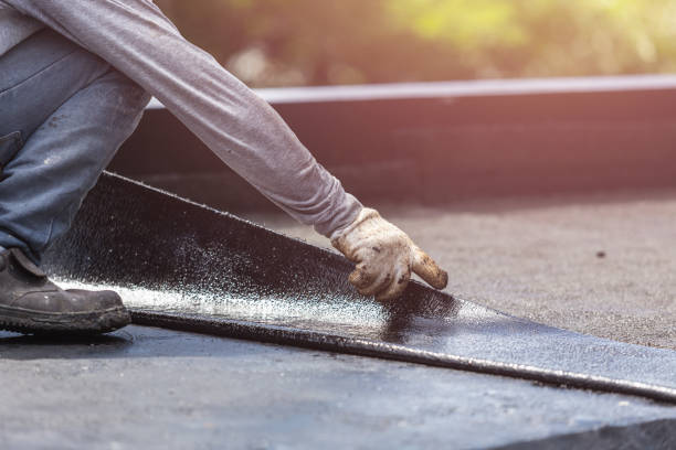 Professional Crawl Space Encapsulation technician working in Old Bridge, NJ